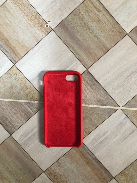 Coque iPhone 8 rouge élégante