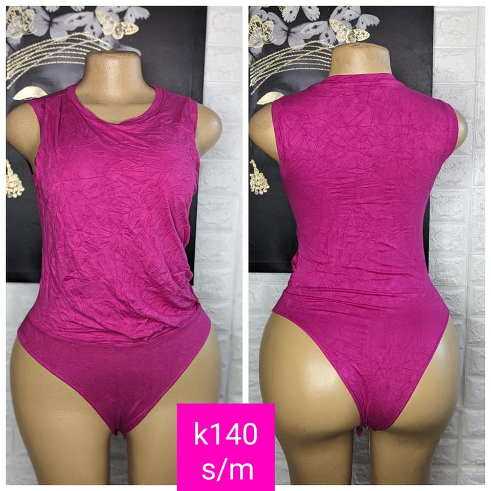 Beautiful and stylish women's bodysuit pink