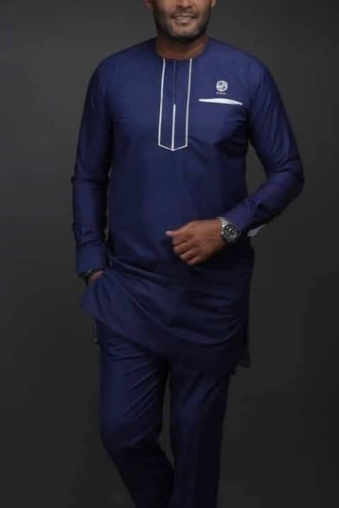 Boubou Africain Élégant Homme