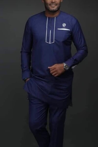 Boubou Africain Élégant Homme