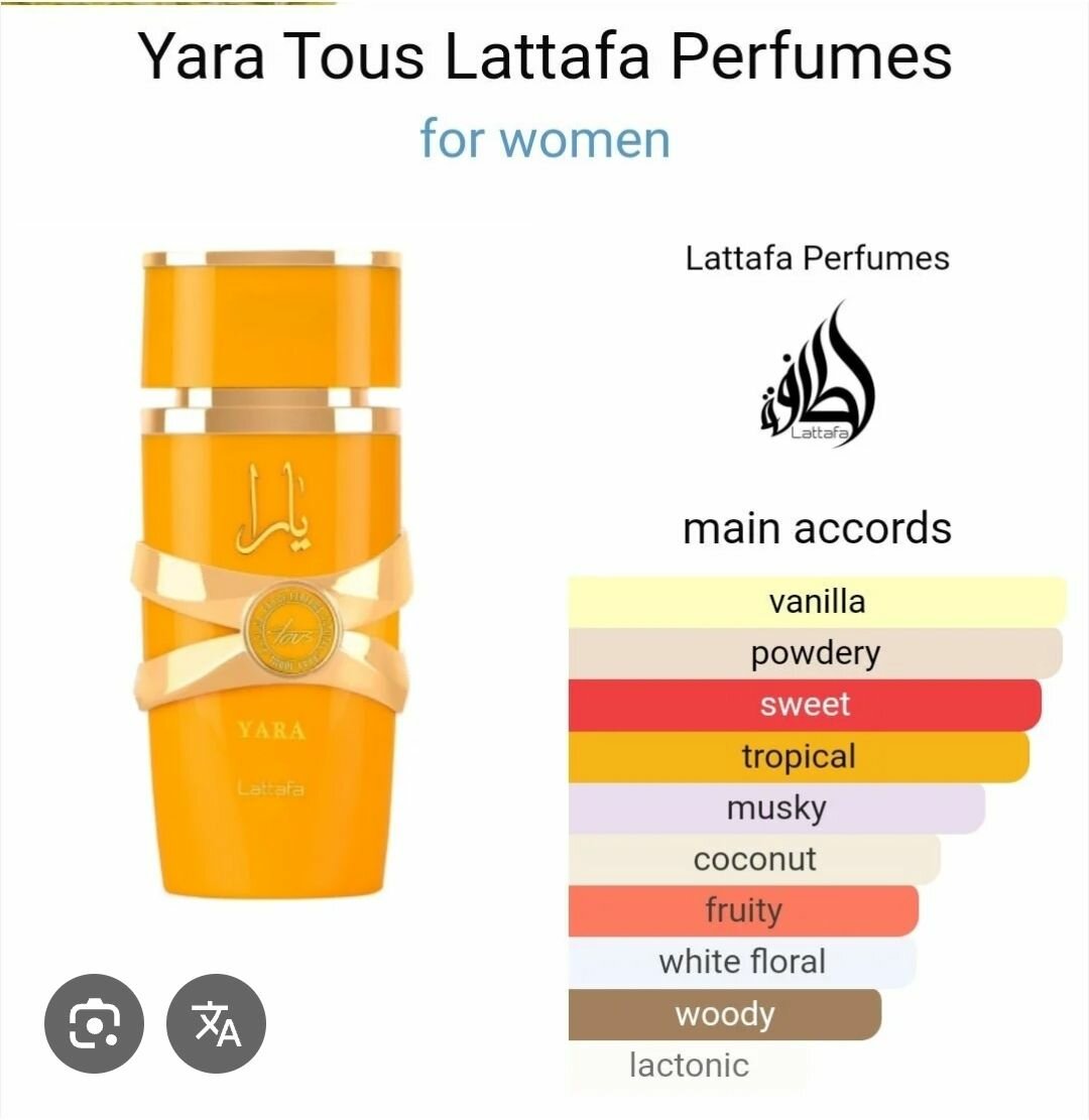 Yara tous Lattafa
