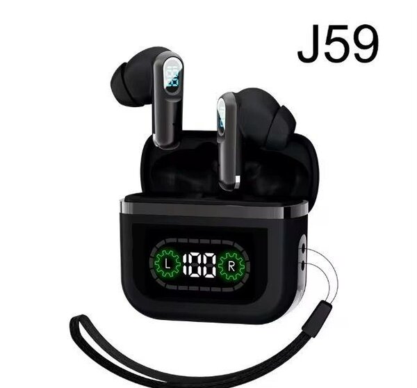 Écouteurs Bluetooth J59 avec écran LED