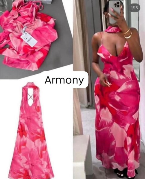 Robe Longue Évasée Elegante