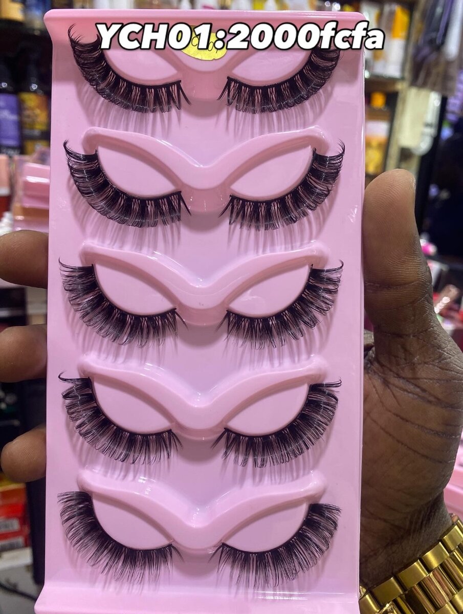 Voluminous False Eyelashes Set