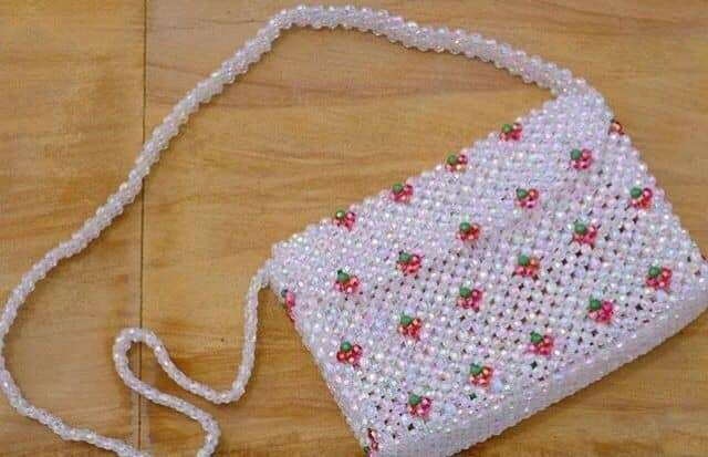 Sac à main perlé enfant