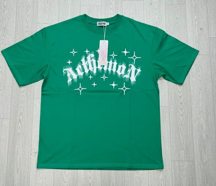 T-shirt verte décontractée