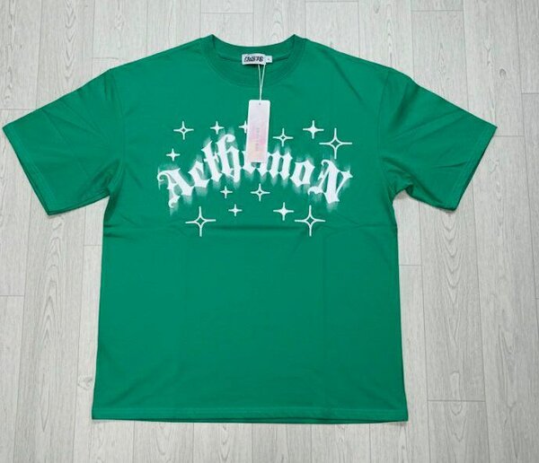 T-shirt verte décontractée