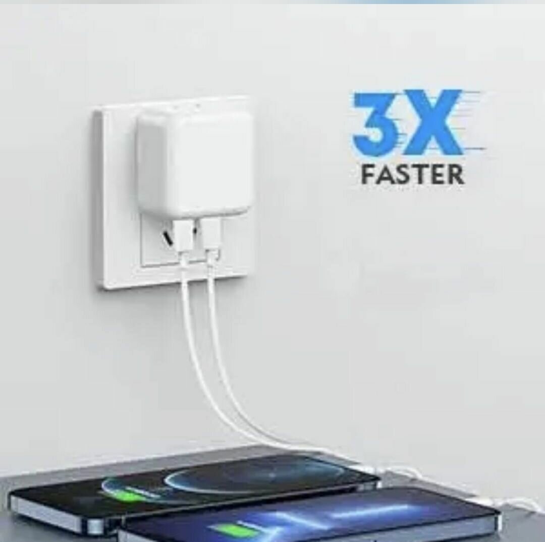 CHARGEUR ORIGINAL IPHONE 3X RAPIDE ET DURABLE