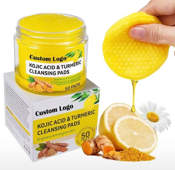 50Tampons nettoyants cucurma