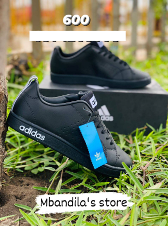 black adidas sneakers