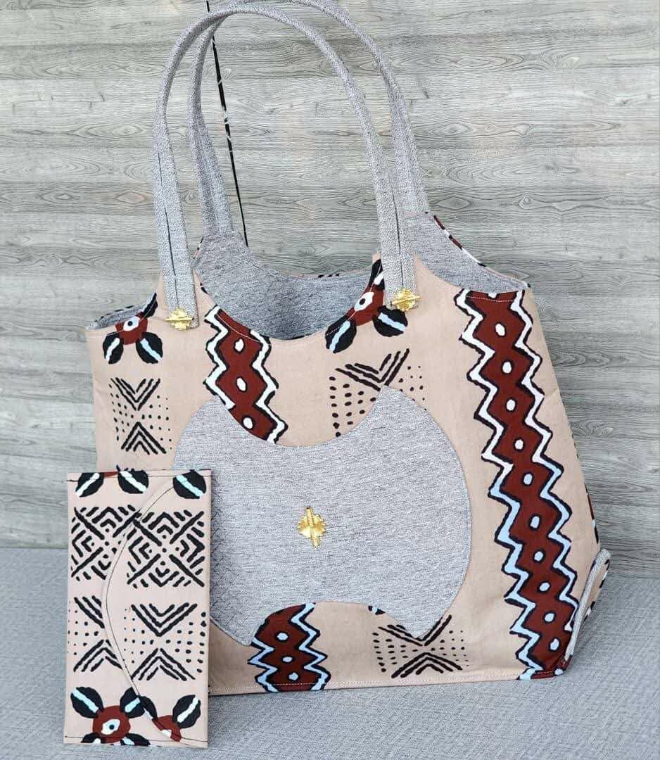 Sac à main en tissu afrique