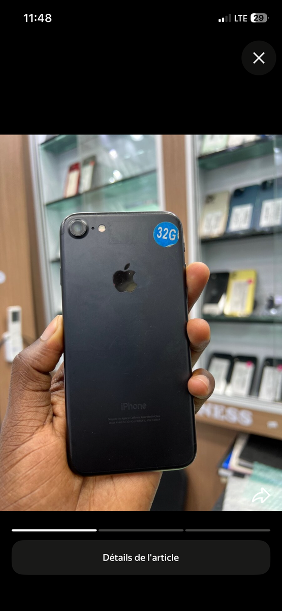 iPhone 7 32Go Noir