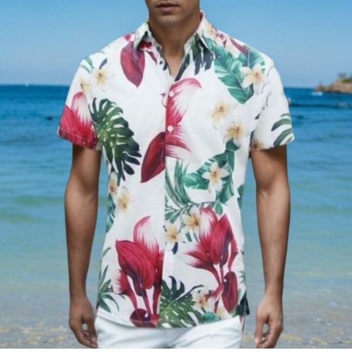 Men's floral shirt