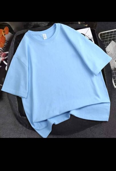 T-shirt unisexe bleu