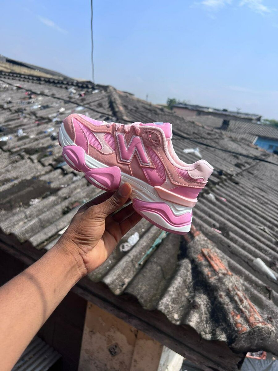 Baskets roses tendance