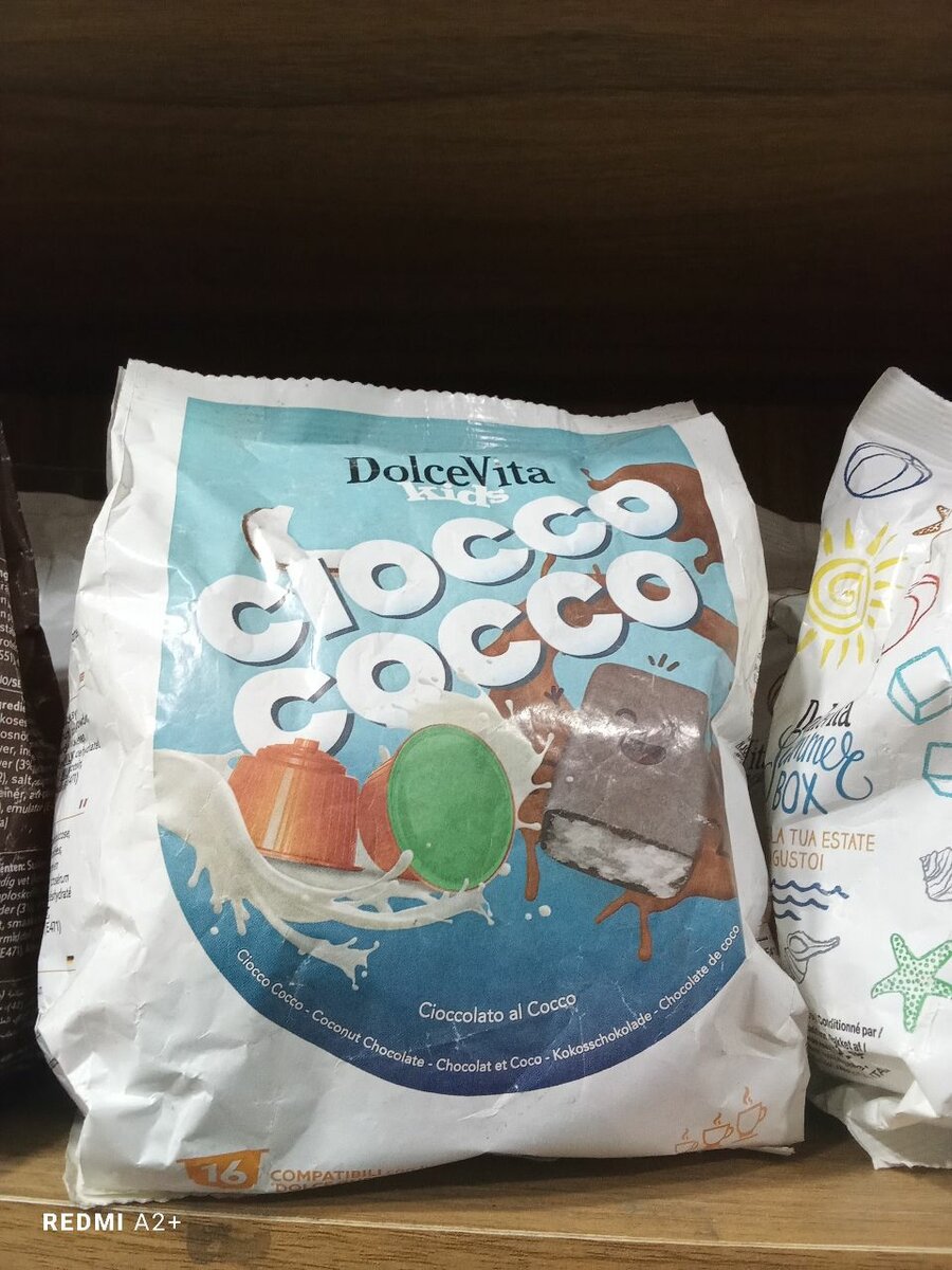 Capsules de chocolat DolceVita