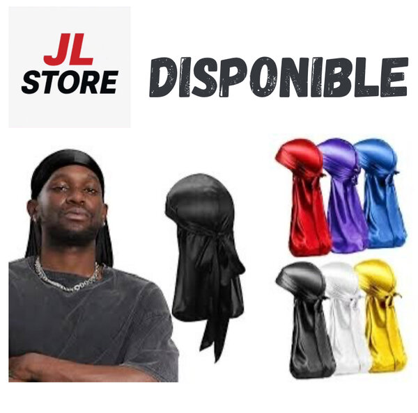 Durag en satin premium pour hommes