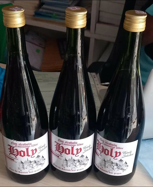 Non-alcoholic Communion Wine