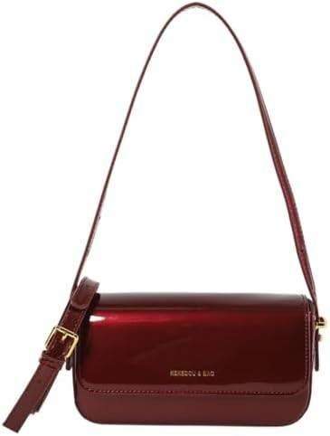 Petit sac rouge brillant