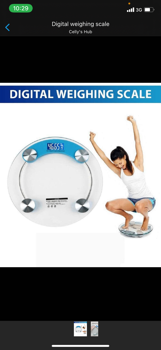 Digital weighing scale