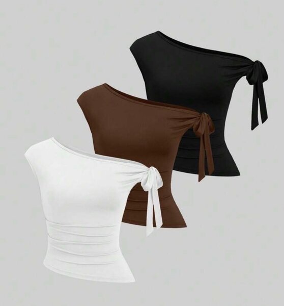 Top asymétrique élégant