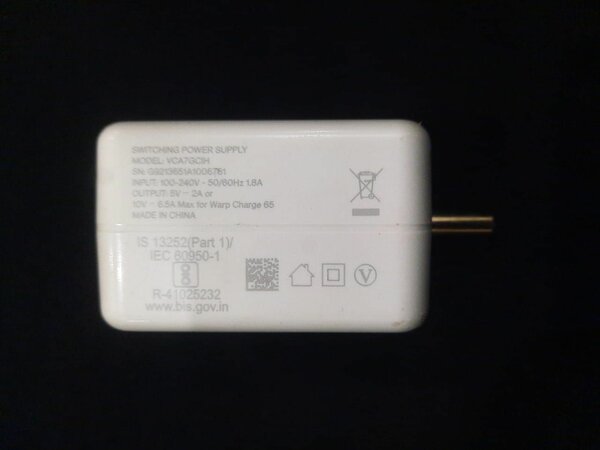 Oneplus 9 with genuine charger