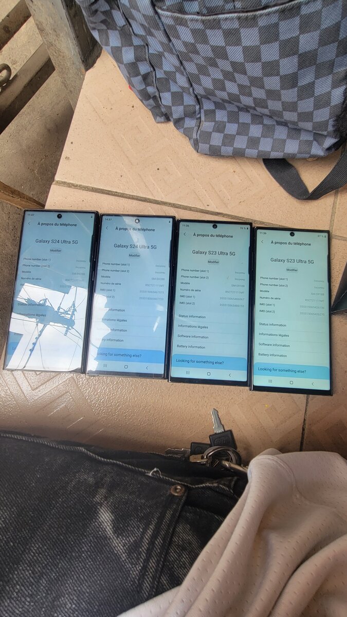 Samsung galaxy S24 ultra 512GB 12GB RAM copie conforme