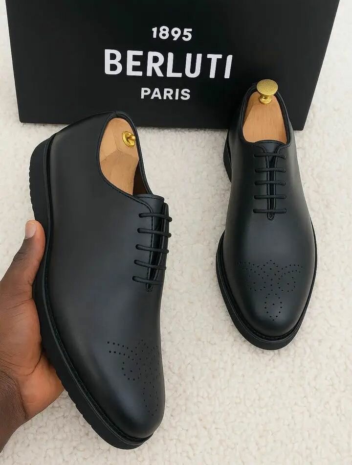 Chaussures Derby en cuir élégantes