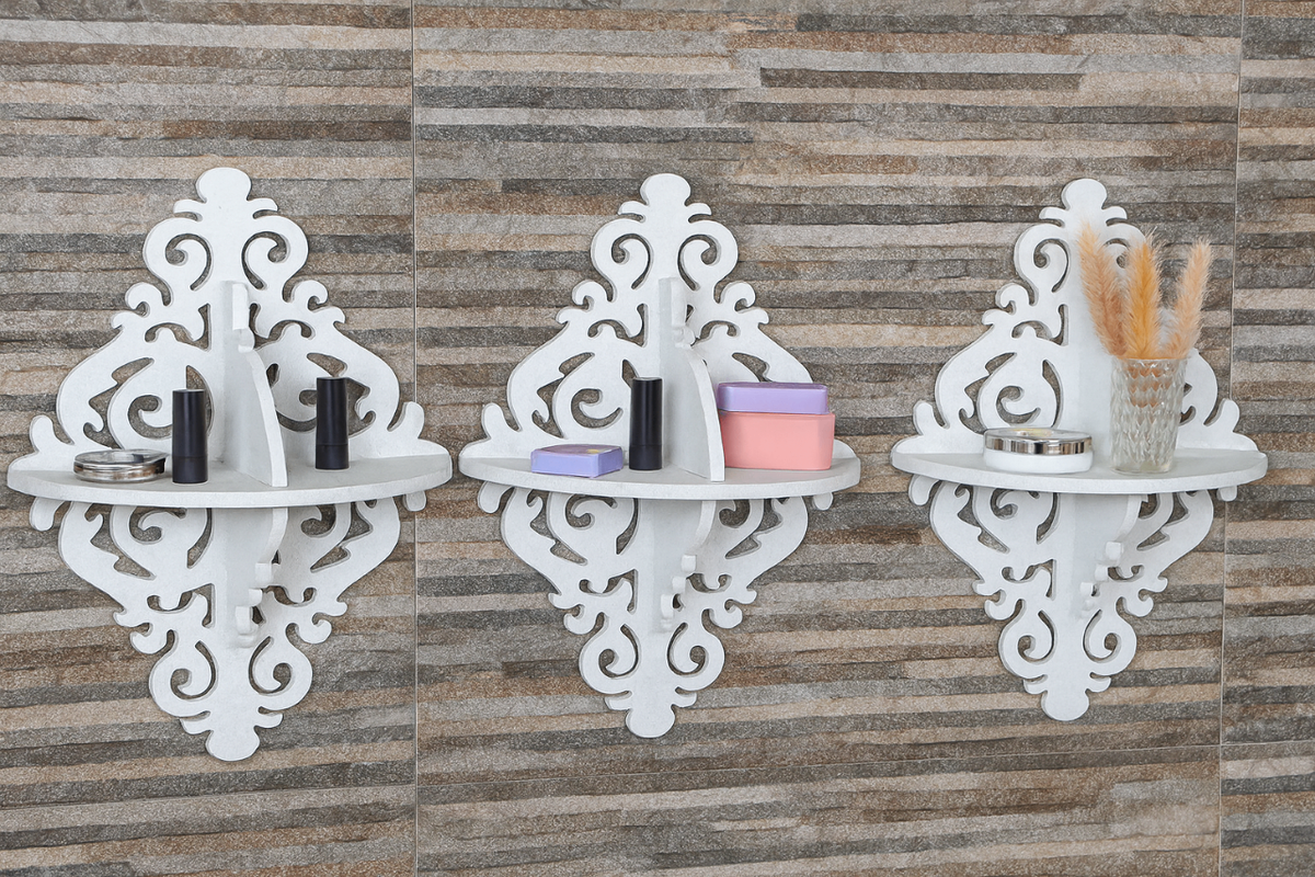 Étagères Murales Décor 3 pcs