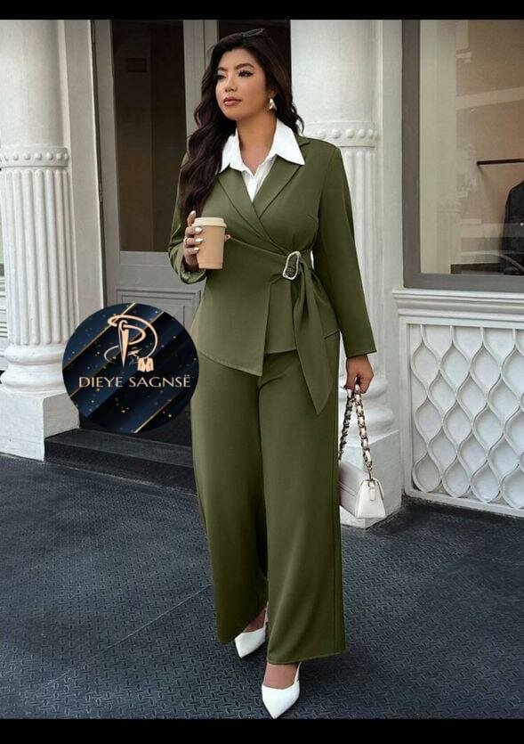 Ensemble Tailleur Élegant Femme