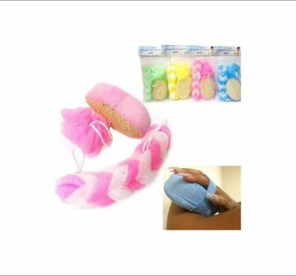 Kit de bain exfoliant