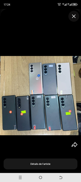 Smartphone pliable moderne