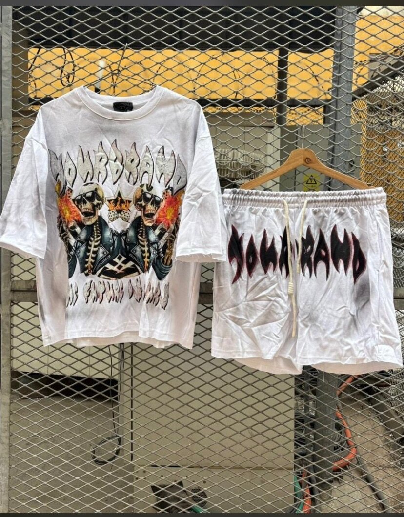 Ensemble t-shirt et short tendance