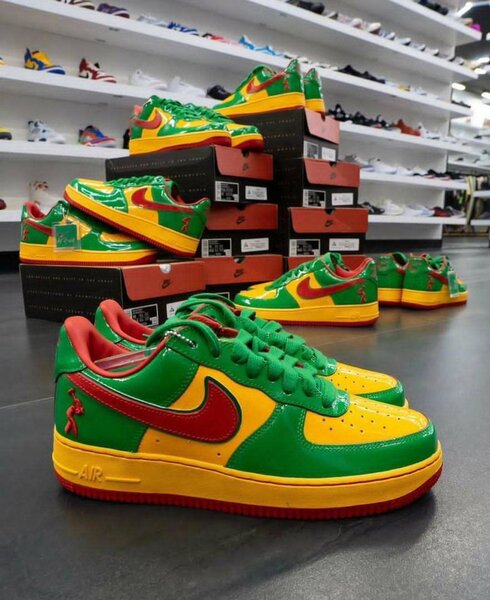 Baskets Air force x LIL YATCHY