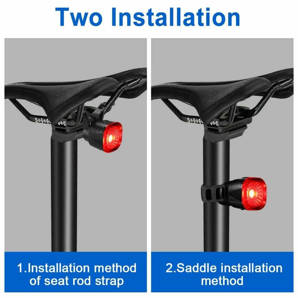 Feu arrière intelligent de vélo