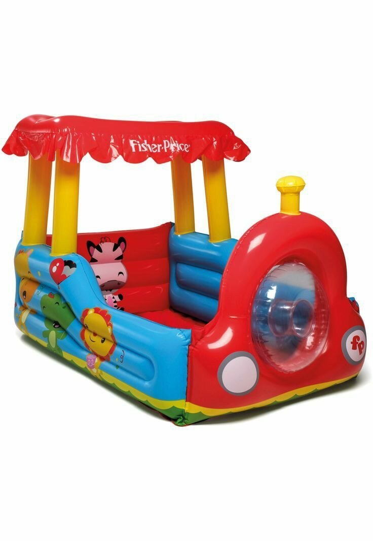 L'enclos de jeu coloré pour bébés