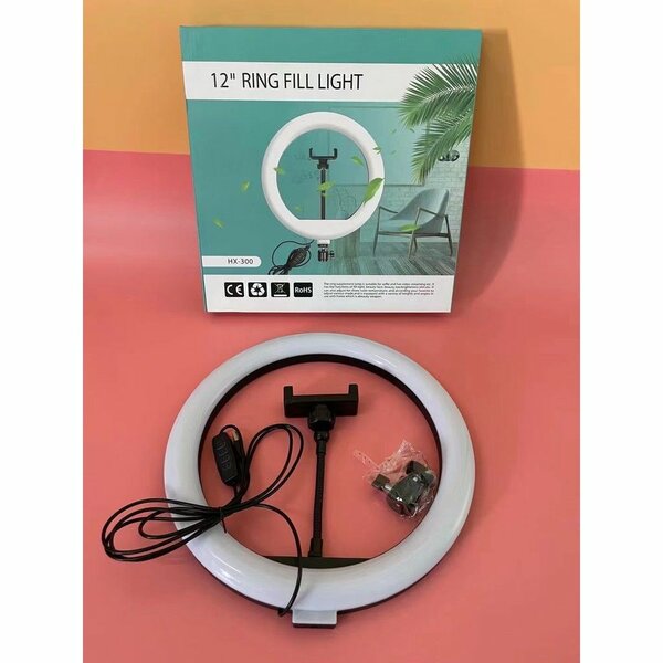 12" Ring Light with tripod stand