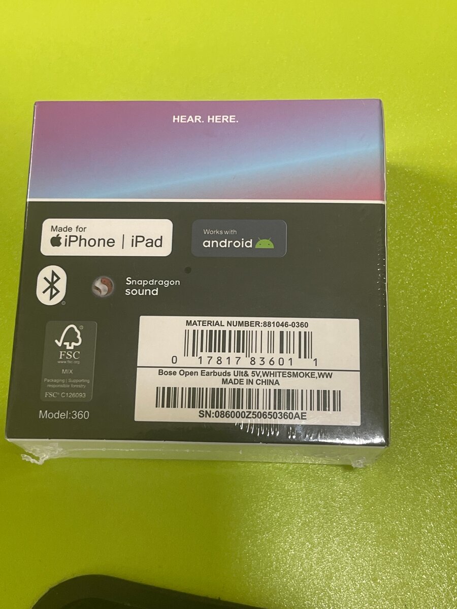 Écouteurs Bose Ultra Open