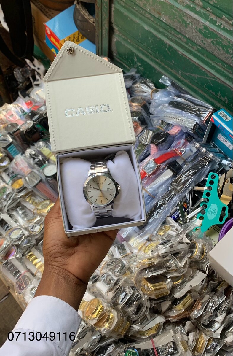 Montre Homme Argentée Casio