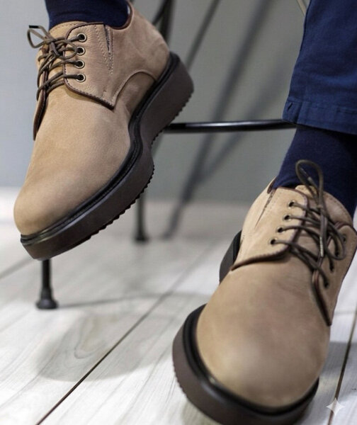 Chaussures homme en cuir