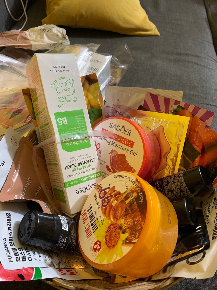 Coffret de soins beauté