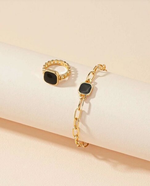 Ensemble bague et bracelet