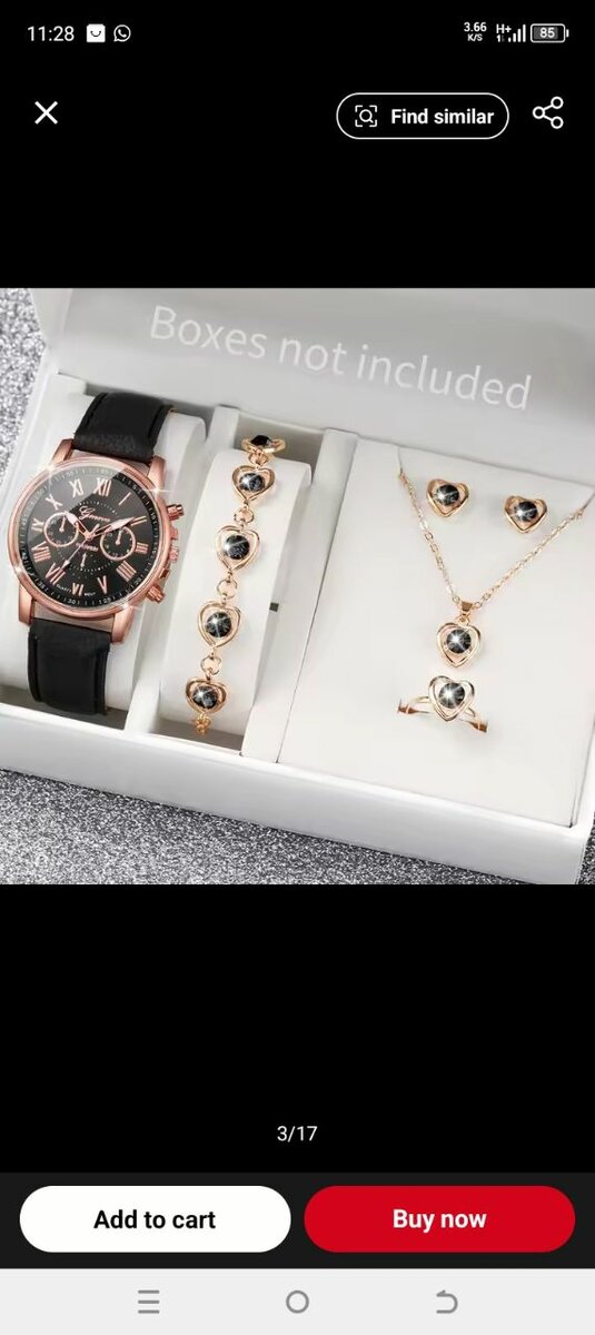 Bracelet set without box