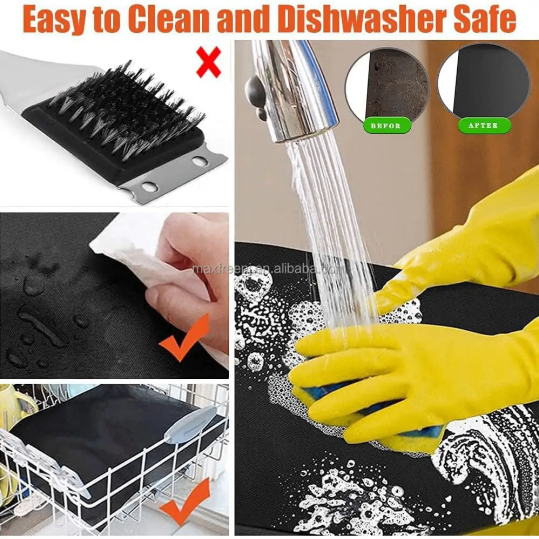 4Tapis de cuisson réutilisable