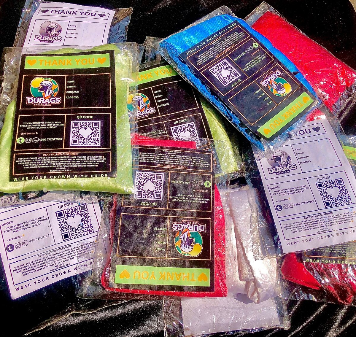 Silk Durags (all colors)