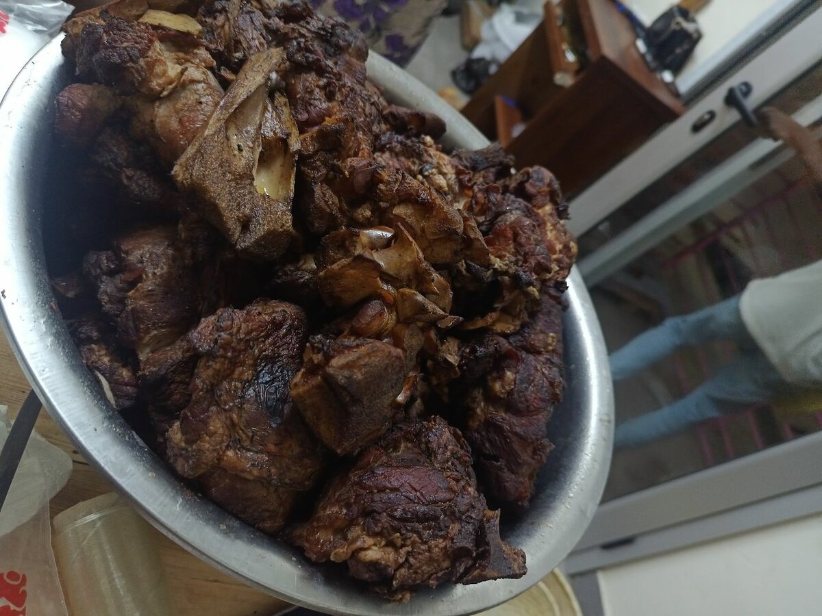 Viande de bœuf fumée le kg