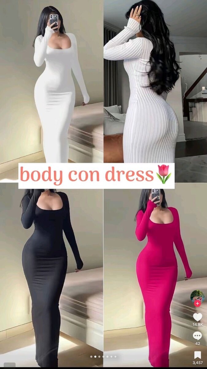 Robe moulante élégante