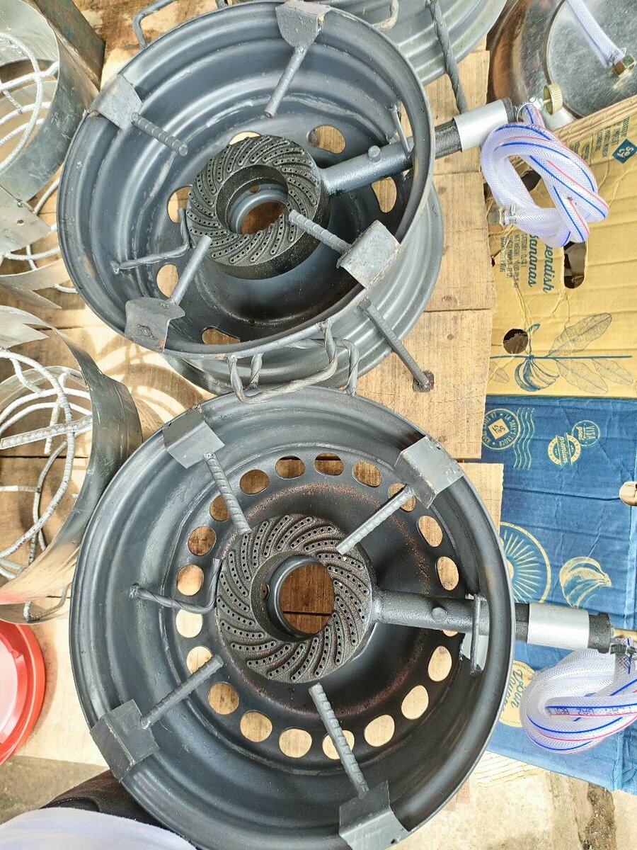 Brûleur de cuisinière en fonte robuste