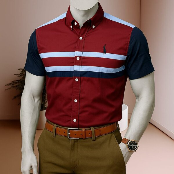 Chemise Rayée Mode Homme