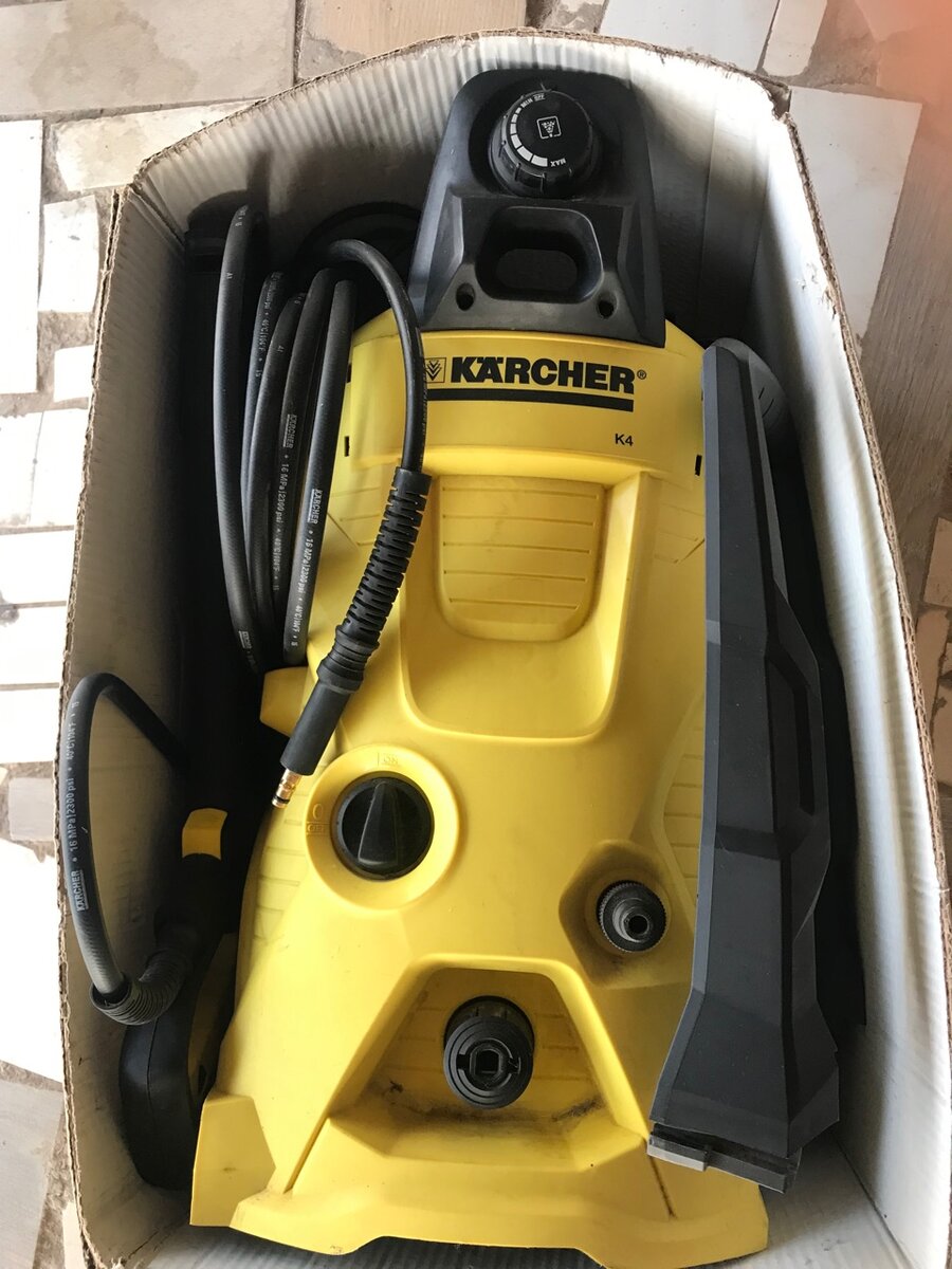 4k car washer Neat and strong